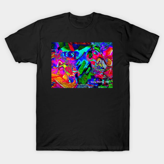 Groovy Graffiti Design T-Shirt by Kater